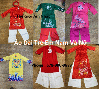 Áo Dài Trẻ Em Nam Và Nữ